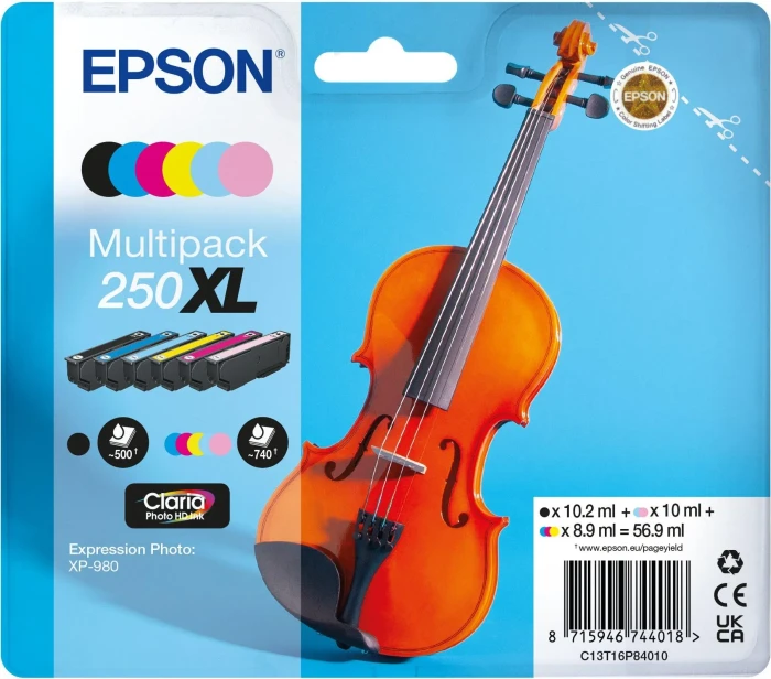 Epson Tinte 250XL Multipack