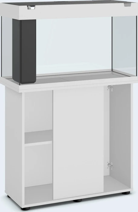 Juwel Rio 125 LED Aquarium-Set mit Unterschrank, weiß/weiß, 125l