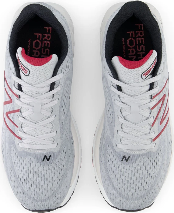 New Balance Fresh Foam X 880v13 aluminum grey/crimson/black (Herren)