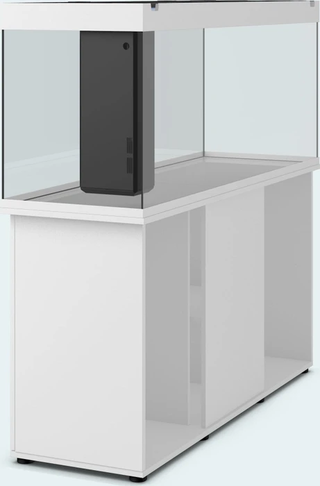 Juwel Rio 450 LED Aquarium-Set mit Unterschrank, weiß/weiß, 450l