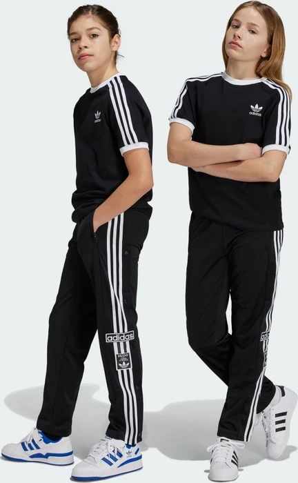adidas Adibreak Trainingshose lang schwarz/weiß (Junior)