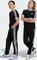 adidas Adibreak Trainingshose lang schwarz/weiß (Junior) Vorschaubild
