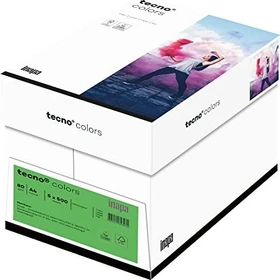 inapa tecno colors Universalpapier intensivgrün, A4, 80g/m², 2500 Blatt