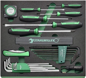 Stahlwille TCS 5 821/27 Handwerkzeugset, 27-tlg.