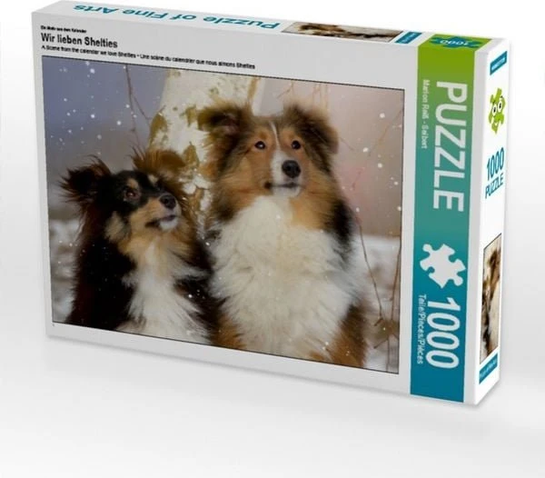 Calvendo Ein Motiv aus dem Kalender Wir lieben Shelties