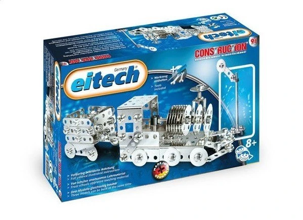 eitech Lokomotive mit Anhänger
