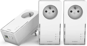 Strong Powerline 1000 Triple Pack, FR, HomePlug AV2, RJ-45, 3er-Pack
