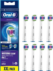 Oral-B 3D White Ersatzbürste, 8 Stück