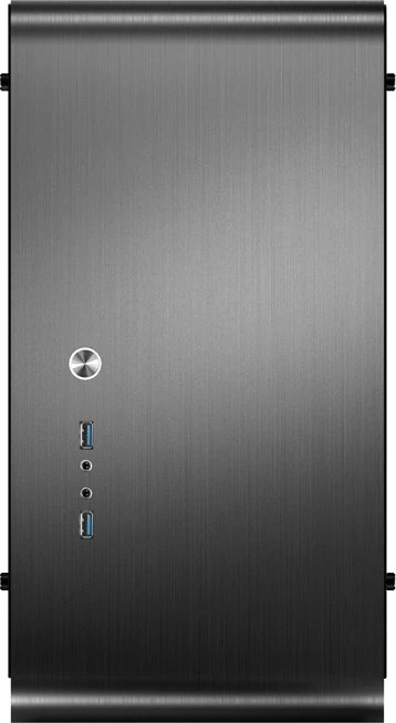 Jonsbo U4 Plus, schwarz, Glasfenster