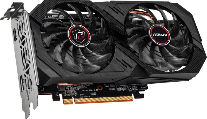 ASRock Radeon RX 6500 XT Phantom Gaming D OC, RX6500XT PGD 4GO, 4GB GDDR6, HDMI, DP
