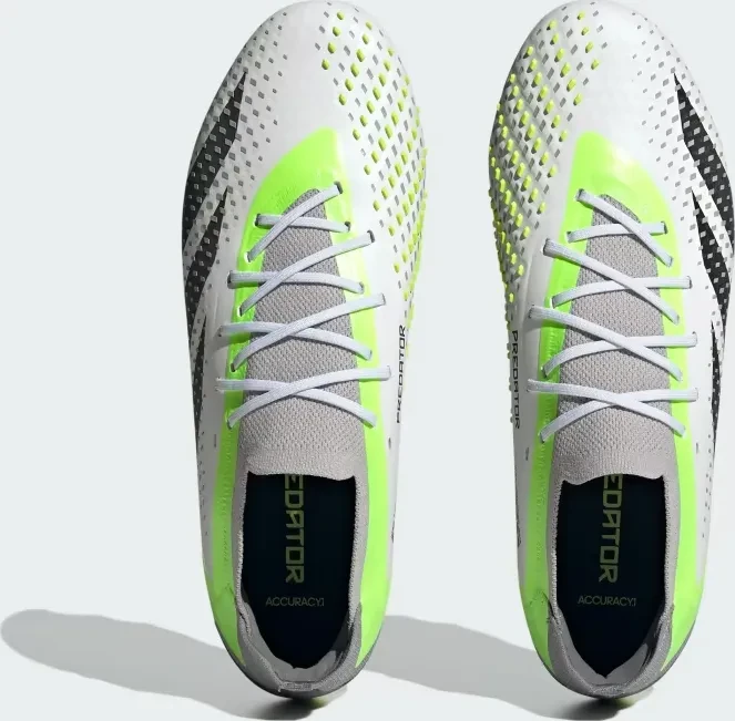 adidas Predator Accuracy.1 AG cloud white/core black/lucid lemon