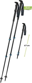 Komperdell Carbon C3 Pro Trekkingstöcke schwarz/blau