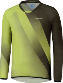 Shimano Fujimi Trikot langarm warm olive (Herren)