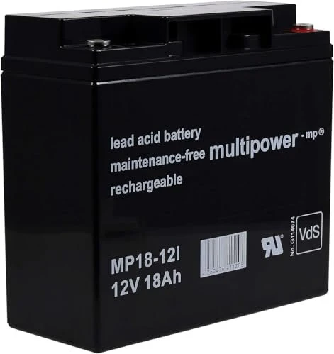 MultiPower Bleiakku MP18-12 18Ah