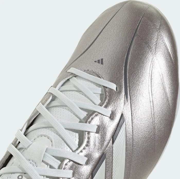 adidas Copa Pure IV League FG taupe met./zero metalic/night metallic (Junior)