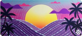SteelSeries QcK XXL Neon Sunset Limited Edition, 900x400mm, Motiv mehrfarbig