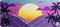SteelSeries QcK XXL Neon Sunset Limited Edition, 900x400mm, Motiv mehrfarbig Vorschaubild