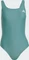 adidas mit V-förmigem Rückendesign Badeanzug preloved teal (Damen) Vorschaubild
