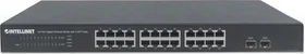 Intellinet Rackmount Gigabit Switch, 24x RJ-45, 2x SFP (561044)