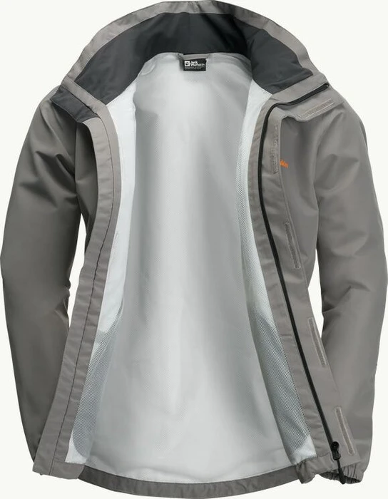 Jack Wolfskin Stormy Point 2L Funktionsjacke smokey grey (Herren)