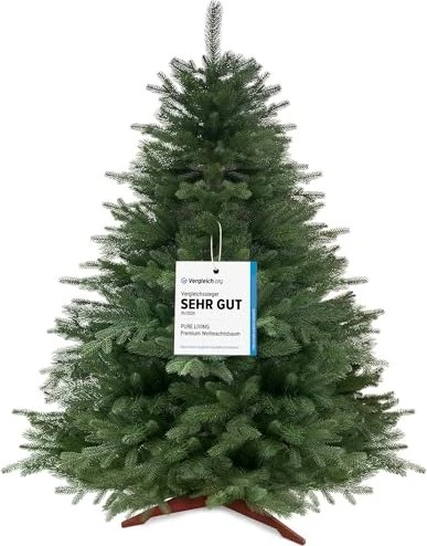 Pure Living Künstlicher Weihnachtsbaum Tanne 100% Spritzguss, 90cm
