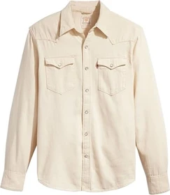 Levi's Barstow Standard Fit Western Hemd langarm eddlyn ecru (Herren)