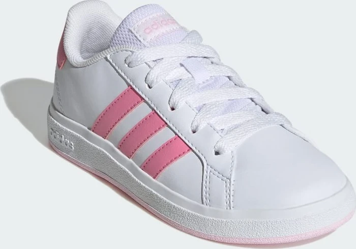adidas Grand Court Lifestyle Tennis Lace-Up cloud white/bliss pink/clear pink (Junior)
