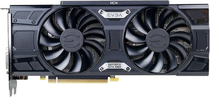 EVGA GeForce GTX 1060 SSC2 Gaming, 3GB GDDR5, DVI, HDMI, 3x DP