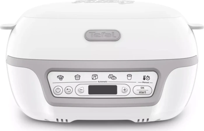 Tefal KD8121 Cake Factory Délices Silver Maxi Pack Kuchenbackautomat