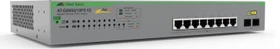 Allied Telesis GS950 Desktop Gigabit Smart Switch, 8x RJ-45, 2x RJ-45/SFP, 75W PoE+ (AT-GS950/10PS V2)