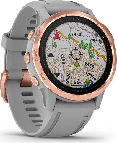 Garmin Fenix 6S Sapphire rose gold/powder grey