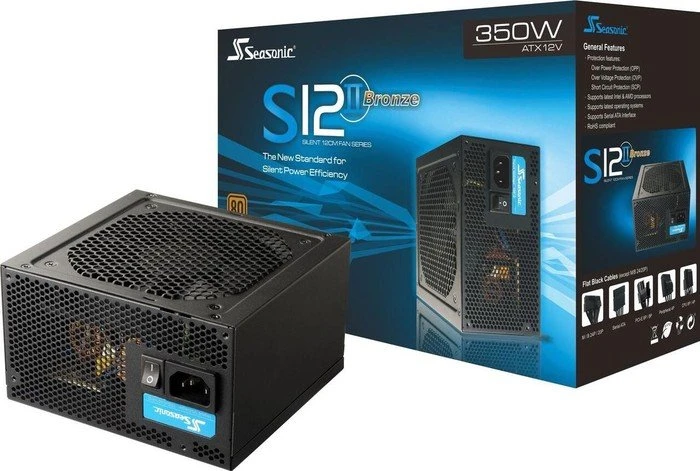 Seasonic S12II-350 350W, ATX 2.3
