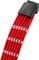CableMod C-Series Pro ModMesh 12VHPWR for Corsair, 3x 8-Pin PCIe Stecker auf 16-Pin PCIe 5.0 12VHPWR Stecker, Adapterkabel, rot, 60cm Vorschaubild