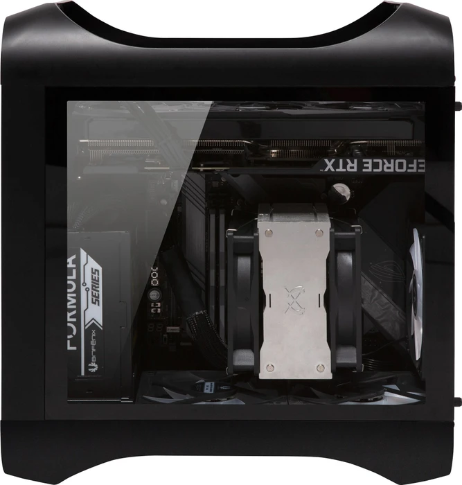 BitFenix Prodigy M 2022 ARGB, schwarz, Glasfenster
