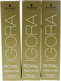Schwarzkopf Igora Royal Absolutes Haarfarbe 4/90 mittelbraun violett, 60ml