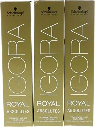 Schwarzkopf Igora Royal Absolutes Haarfarbe 4/90 mittelbraun violett, 60ml