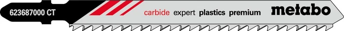 Metabo Expert Plastics Premium HM Stichsägeblatt, 91x1.25mm, 3 Stück