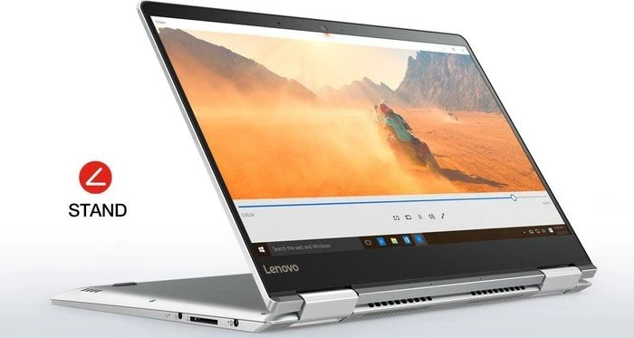 Lenovo Yoga 710-14ISK, Platinum Silver, Core i5-6200U, 8GB RAM, 256GB SSD, GeForce 940MX, DE