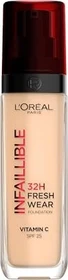 L'Oréal Infaillible 32H Fresh Wear Make-Up Foundation 100 linen LSF25, 30ml