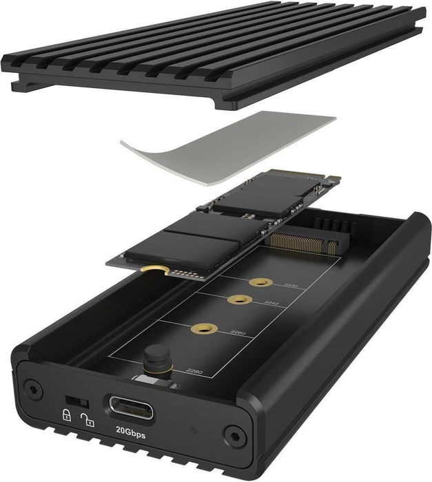 RaidSonic Icy Box IB-1917M-C32a, USB-C 3.2