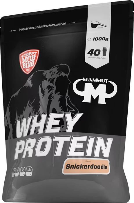 Mammut Nutrition Whey Protein Snickerdoodle 1kg
