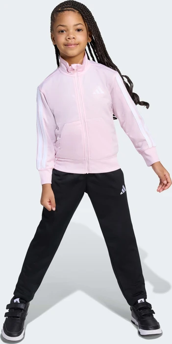 adidas Essentials Climacool Kids Trainingsanzug clear pink/white (Junior)