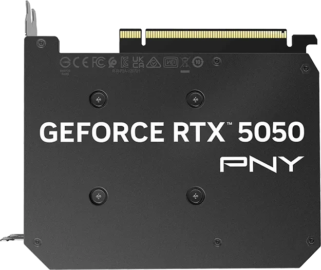 PNY GeForce RTX 5050 Single Fan, 8GB GDDR6, HDMI, 3x DP