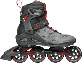Rollerblade Macroblade 84 Inline-Skate grau/rot