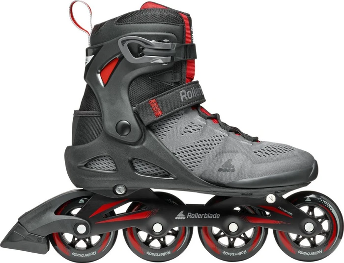 Rollerblade Macroblade 84 Inline-Skate grau/rot