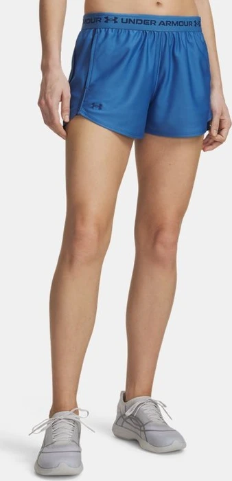 Under Armour Tech Play Up Hose kurz aegean blue/blackout navy (Damen)