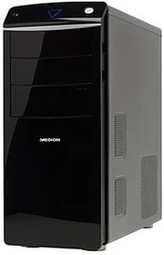 Medion Multimedia PC A106, Core 2 Duo E6750, 2GB RAM, 500GB HDD, GeForce 8600 GS