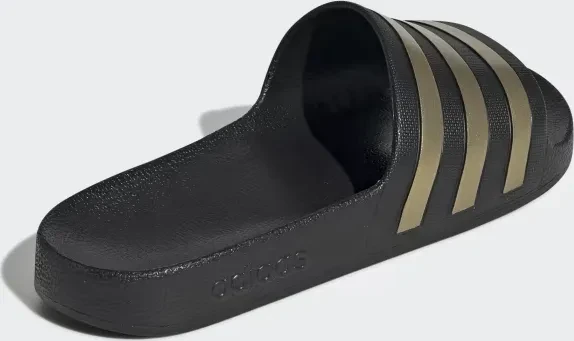 adidas Aqua Adilette core black/gold metallic