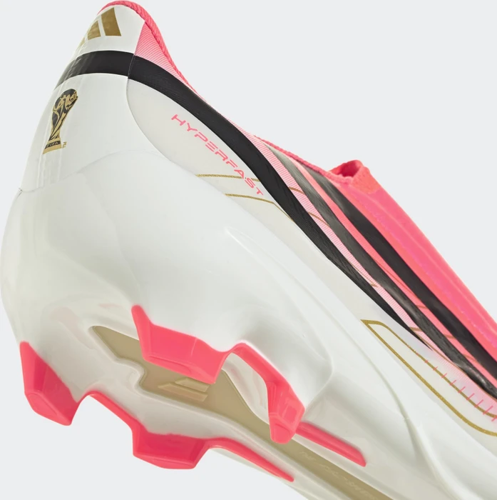 adidas F50 Hyperfast League Laceless FG solar turbo/core black/gold metallic