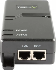Techly Desktop Gigabit PoE-Injektor, 2x RJ-45, 30W PoE+ (I-SWHUB 3000STY)